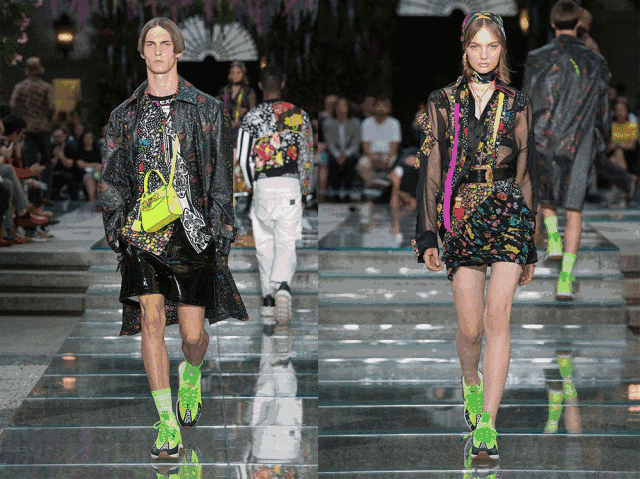 自由洒脱的无畏力量 Versace 2019春夏系列男装秀 自由洒脱的无畏力量 Versace 2019春夏系列男装秀