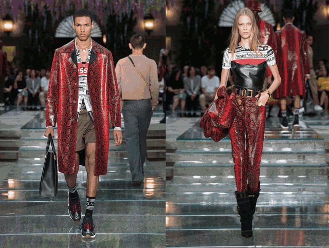 自由洒脱的无畏力量 Versace 2019春夏系列男装秀 自由洒脱的无畏力量 Versace 2019春夏系列男装秀