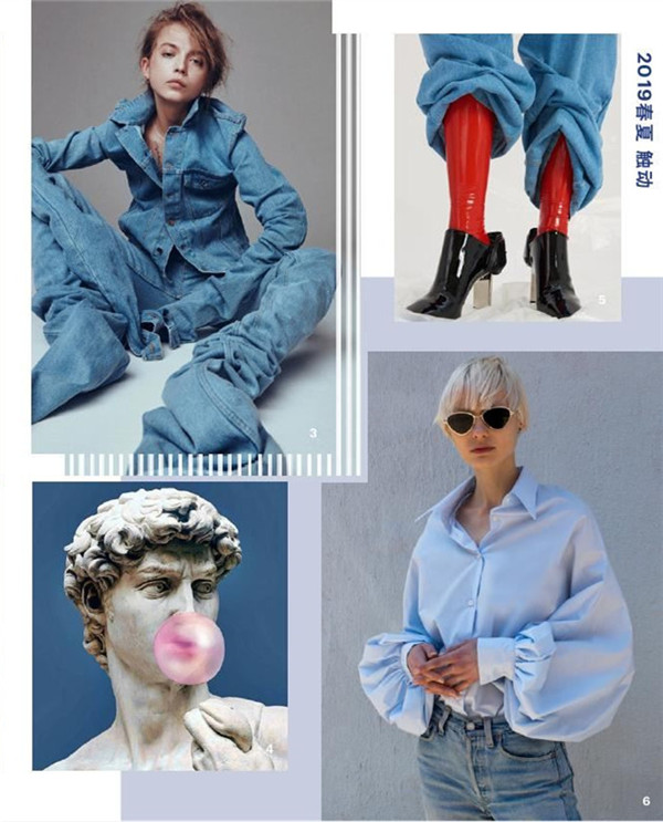 2019春夏女装丹宁流行趋势 身心触动