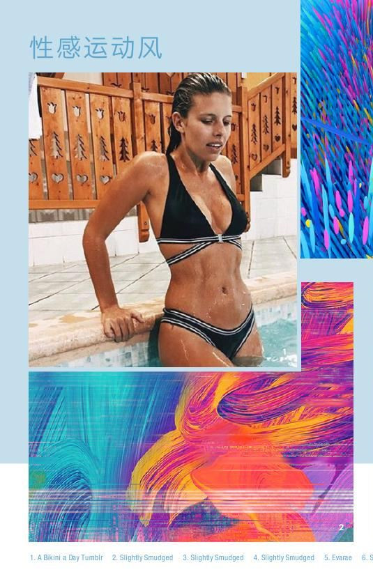 2019春夏女士泳装流行趋势 青春洋溢