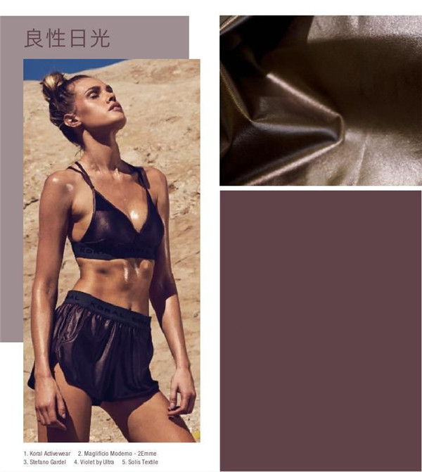 2019春夏运动面料流行趋势