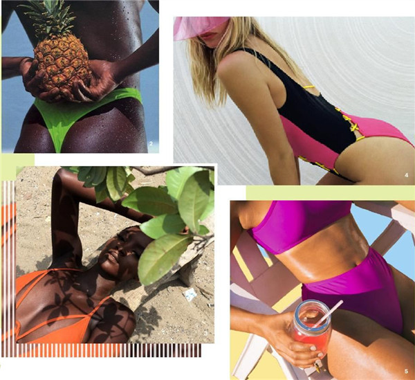 2019春夏女士泳装趋势预测 极佳触感