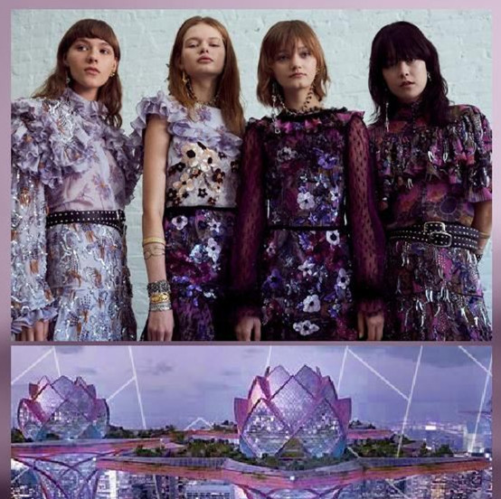 2018/19秋冬女装流行趋势：幻梦影，科技时尚