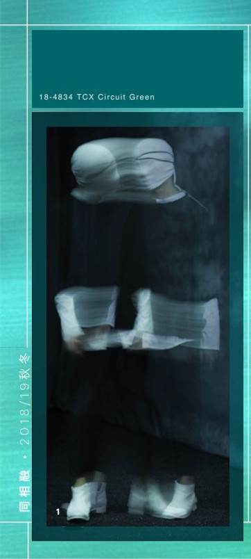 2018/19秋冬中国地区流行色彩：同相融