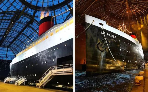 Chanel 2019早春度假系列 老佛爷在巴黎大皇宫造了一艘邮轮！