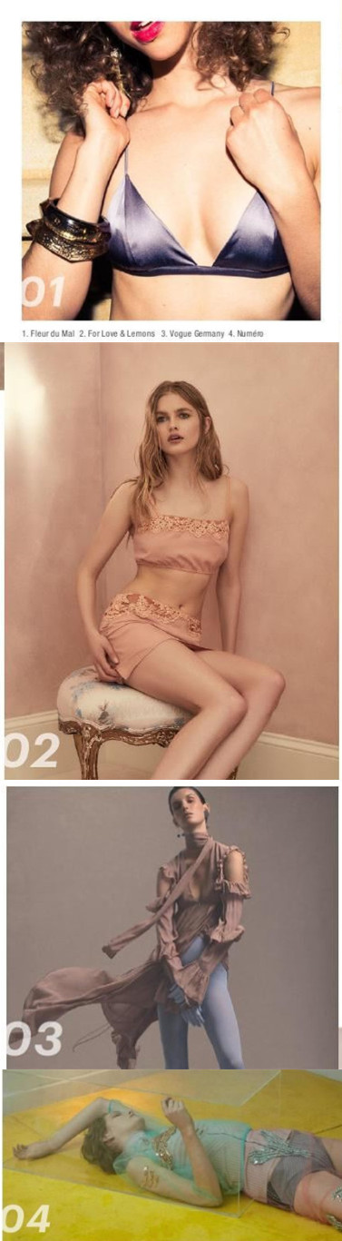 复古与时尚金属，2019/20秋冬女士内衣不羁趋势