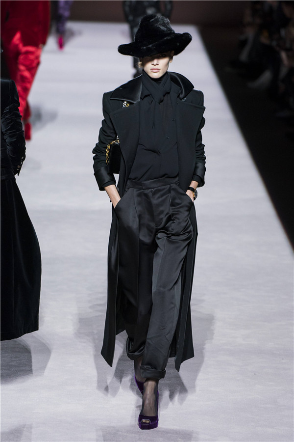 Tom Ford 2019秋冬纽约时装秀