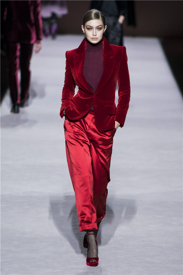 Tom Ford 2019秋冬纽约时装秀