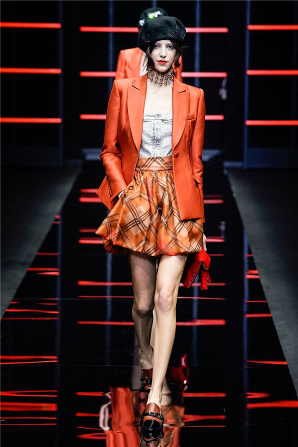 Giorgio Armani 2019秋冬米兰时装秀