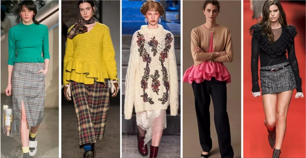 2019秋冬针织类单品趋势：图像元素更新传统面貌