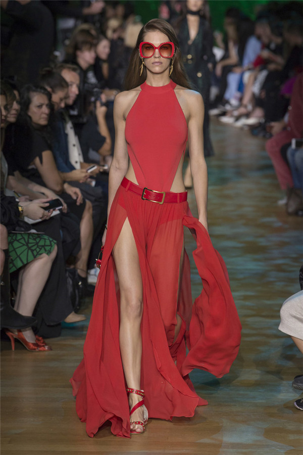 性感亚马逊 Elie Saab 2018春夏时装秀