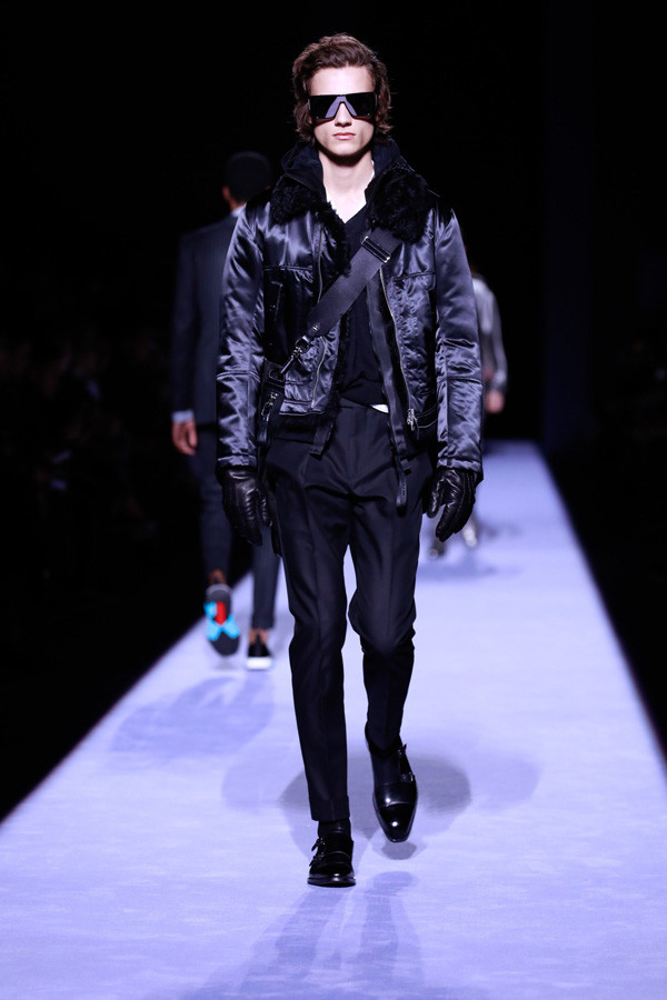 性感狂野的八十年代 Tom Ford 2018秋冬系列男装秀