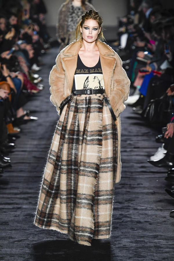 Diva女王的性感猫步，Max Mara 2018秋冬系列时装秀