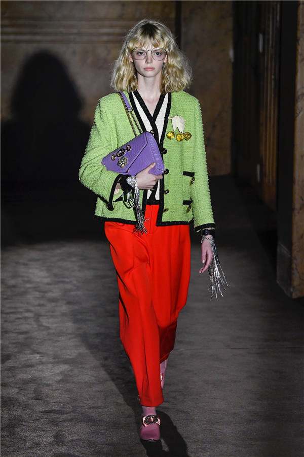 依旧复古风 Gucci 2019春夏高级成衣系列