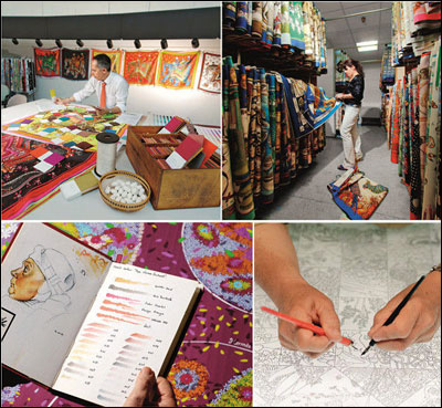 揭秘爱马仕丝巾制作过程 需30个步骤生产数量是个谜0.jpg