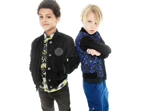 奢侈品牌Versace 范思哲童装2014年秋冬画册1.jpg