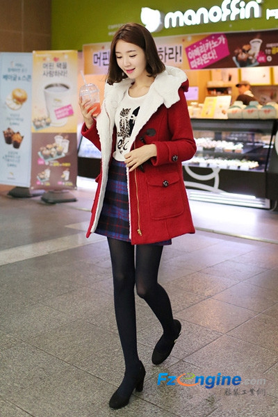 棉衣外套寒冬潮流配搭 显瘦修身不臃肿5.jpg