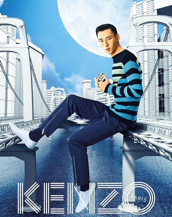 高田贤三(Kenzo)释出2015春夏系列广告大片 0.jpg