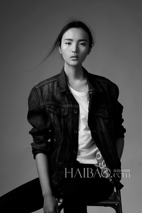 眼神清亮的东方女孩 中国模特新面孔王路平1.jpg