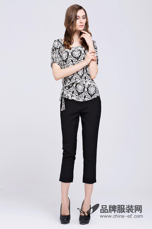 黑白色演绎的时尚舞台 “玛士天纳”品牌女装 0.jpg