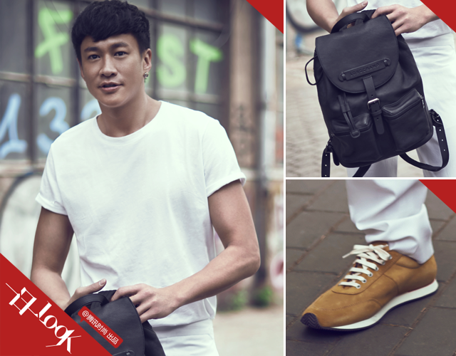 何润东示范素白色穿搭 性感显而易见2.png