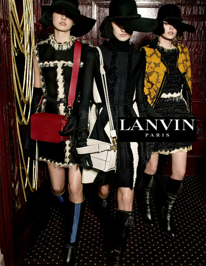 LANVIN 2015秋冬系列华丽风广告大片1.jpg