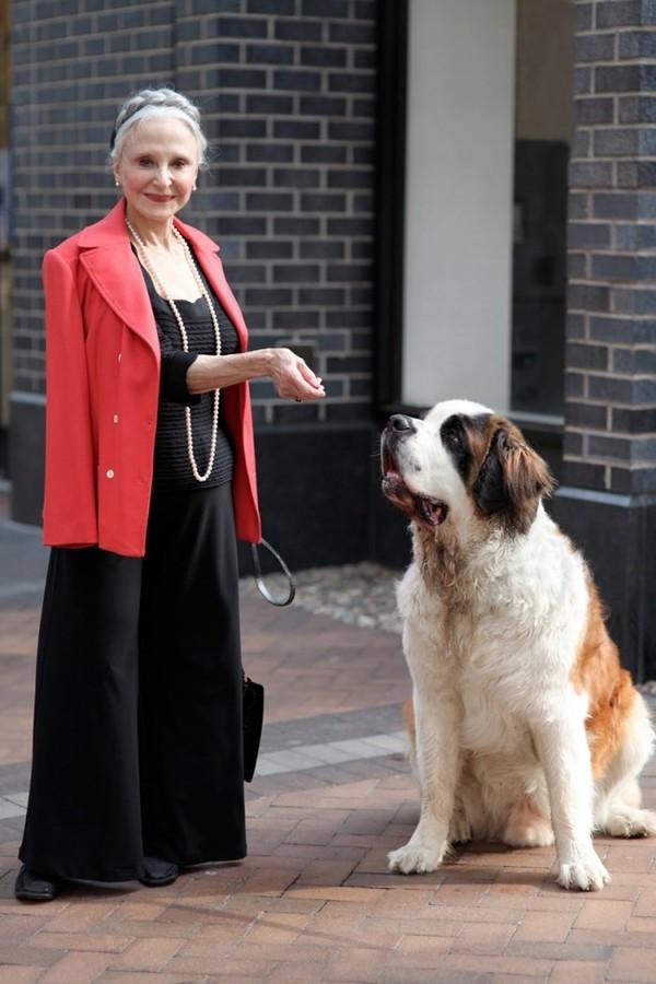 时尚奶奶JoyceCarpati 83岁成世上最优雅的女人4.jpg