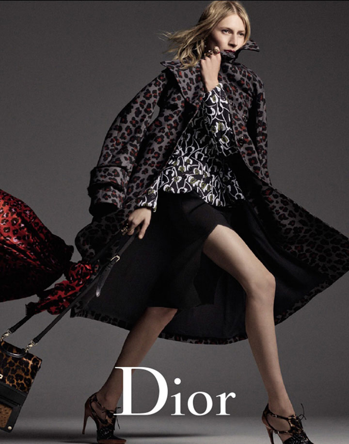 超模Julia Nobis 代言DIOR秋冬大片 0.jpg