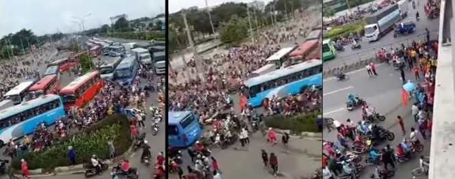 越南又闹事! 中国大使馆安全提示：在越南纺织服装厂工作的同胞们注意!5.jpg