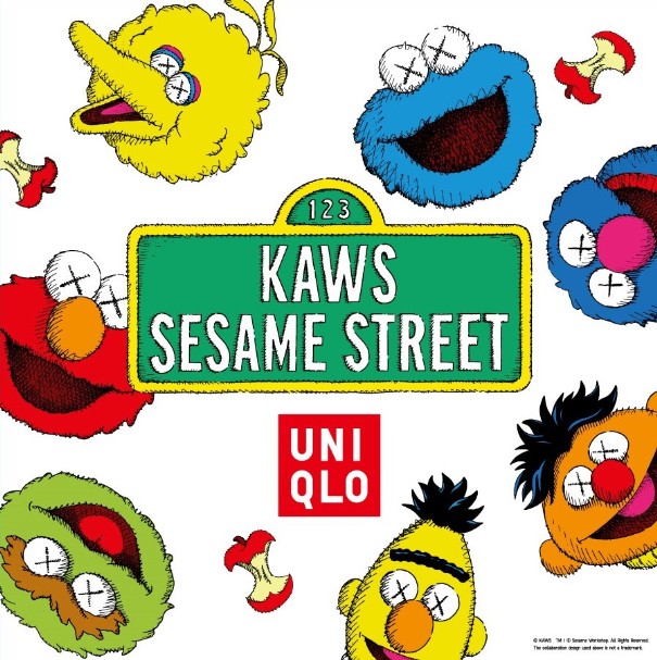 优衣库 x KAWS x《芝麻街》三方联名完整UT系列公布0.jpg